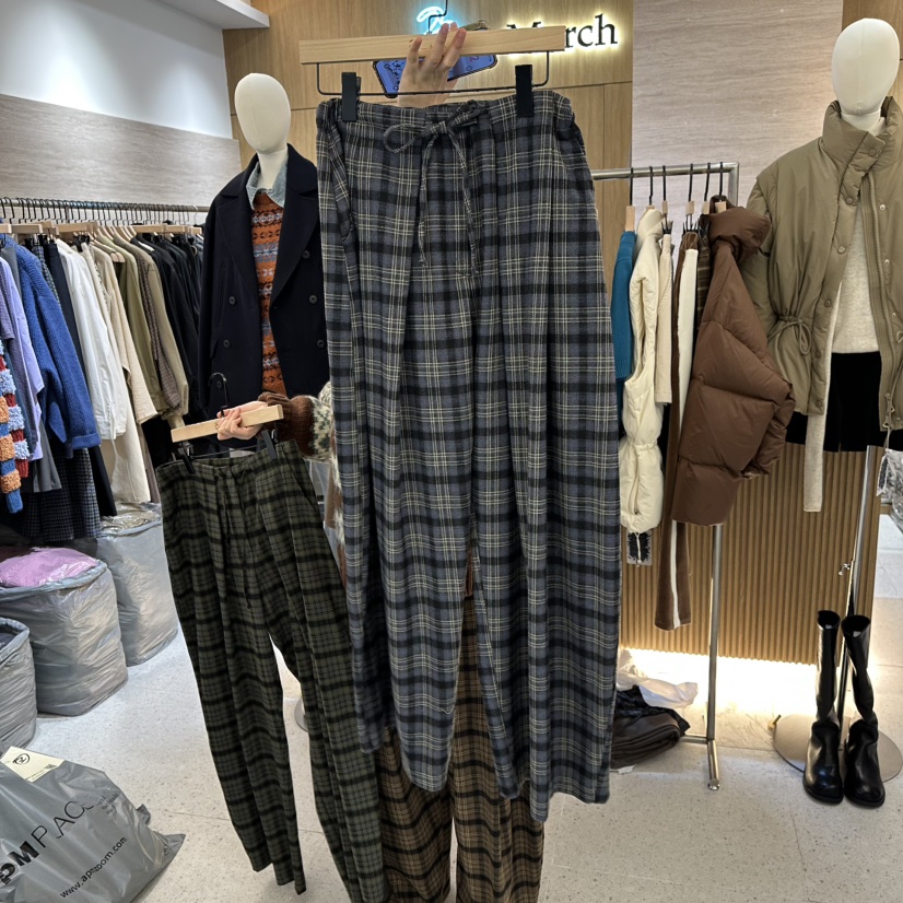 BISHOP韓國代購㊣女裝新品休閑真品人氣熱賣推薦時尚休閑褲BISHOP休閑褲圖色3