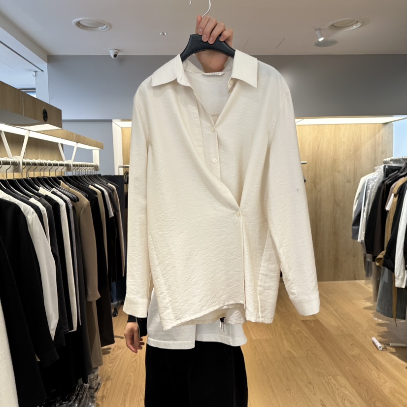 LEFANCY東大門㊣直郵女士新款人氣推薦休閑時尚職業襯衫蕾絲衫LEFANCY襯衫/蕾絲衫