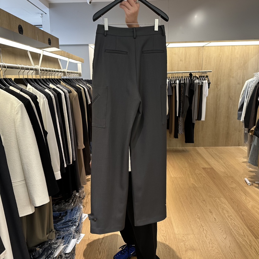 LEFANCY韓國直郵㊣女士新品推薦人氣休閑25秋冬時尚休閑褲口袋LEFANCY休閑褲