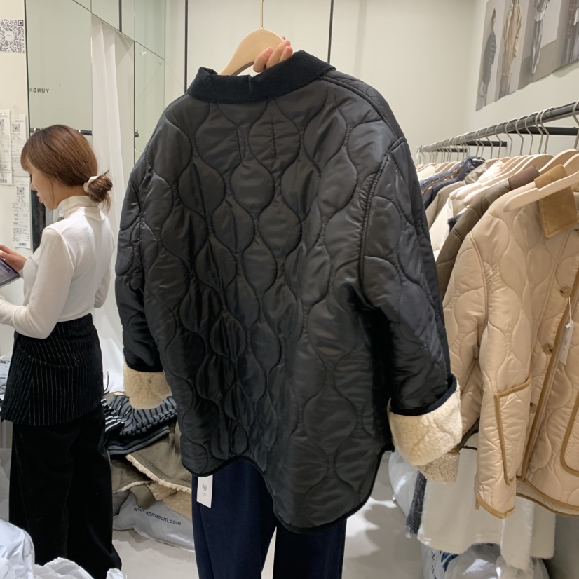 YUNBAL東大門㊣代購女士新款時尚推薦真品休閑熱賣夾克羊毛YUNBAL夾克