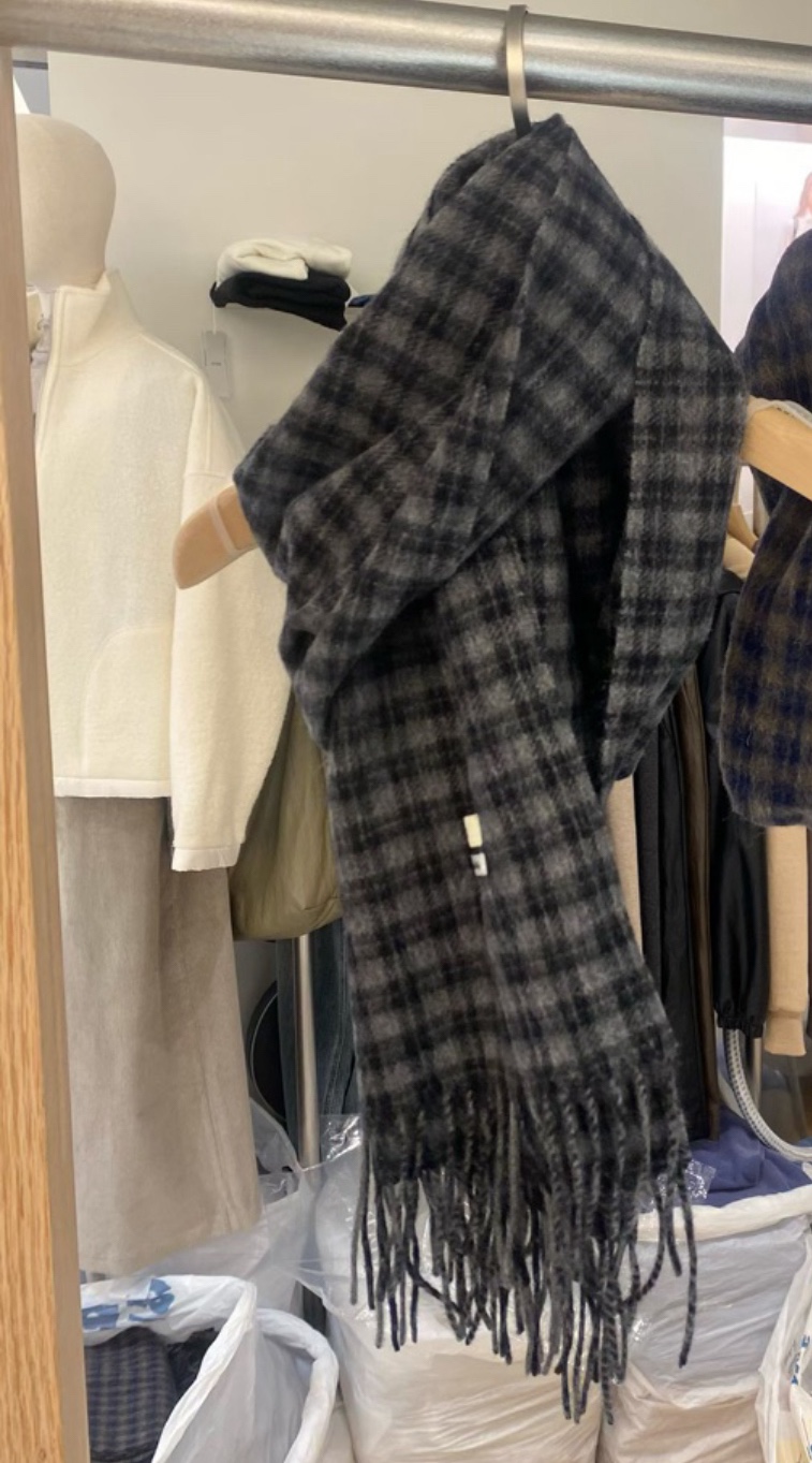 OP PER東大門㊣實拍女士新款人氣推薦25秋冬時尚熱賣圍巾披肩OPPER-simplebeige圍巾/披肩