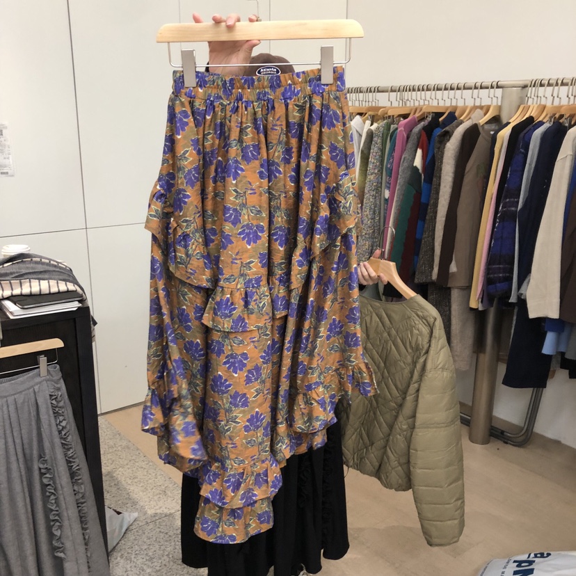 DOHWAJI東大門㊣實拍女士新品人氣休閑熱賣25秋冬半身裙中短裙DOHWAJI半身裙/中短裙