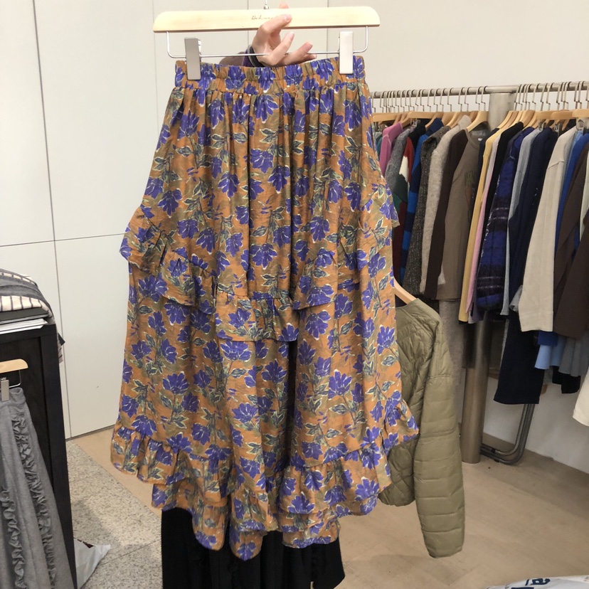 DOHWAJI東大門㊣實拍女士新品人氣休閑熱賣25秋冬半身裙中短裙DOHWAJI半身裙/中短裙