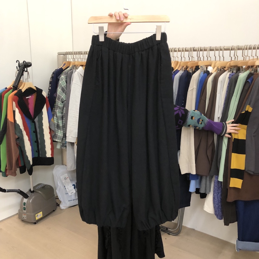 DOHWAJI韓國代購㊣女裝新品時尚職業熱賣25秋冬休閑褲羊毛亞麻DOHWAJI休閑褲圖色6