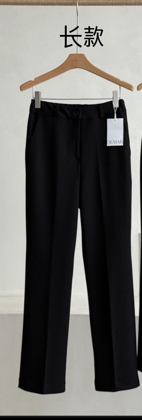 DEMAR東大門㊣代購女裝新品時尚休閑熱賣25秋冬職業休閑褲長款DEMAR休閑褲
