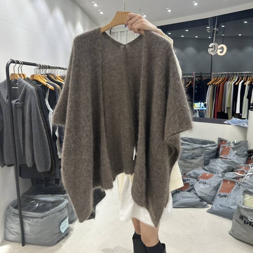 TREND SELLER/G韓國直郵㊣女士新款推薦圍巾披肩馬海毛披肩G/TREND SELLER圍巾/披肩