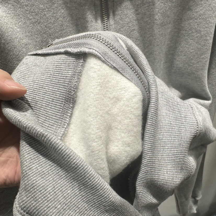 THE SECOND GROW東大門㊣實拍女士新品推薦時尚衛衣拉鏈加絨THE SECOND GROW衛衣