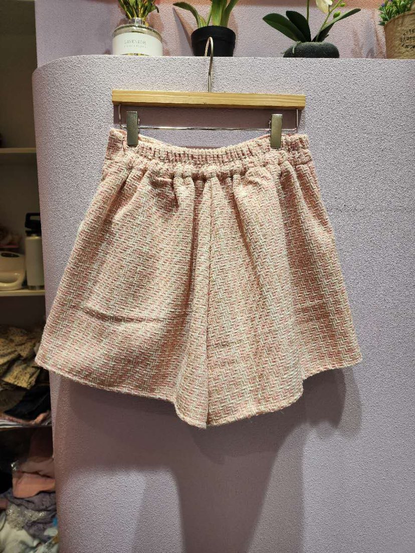 MS東大門㊣實拍女裝新款25秋冬休閑職業熱賣人氣真品短褲蕾絲MS短褲