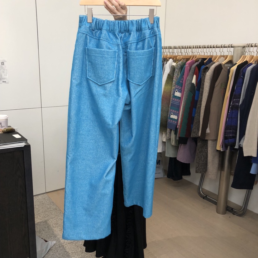 DOHWAJI東大門㊣代購女裝新品25秋冬真品時尚休閑休閑褲燈芯絨DOHWAJI休閑褲