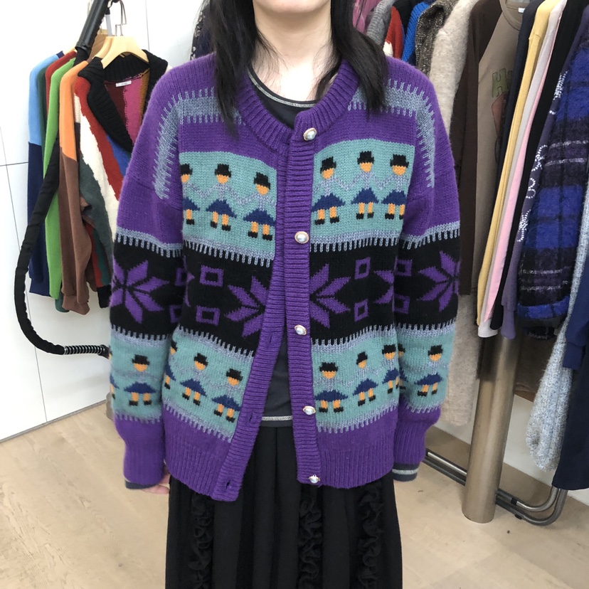 DOHWAJI韓國代購㊣女裝新款熱賣職業真品推薦25秋冬毛衣手工羊毛DOHWAJI毛衣