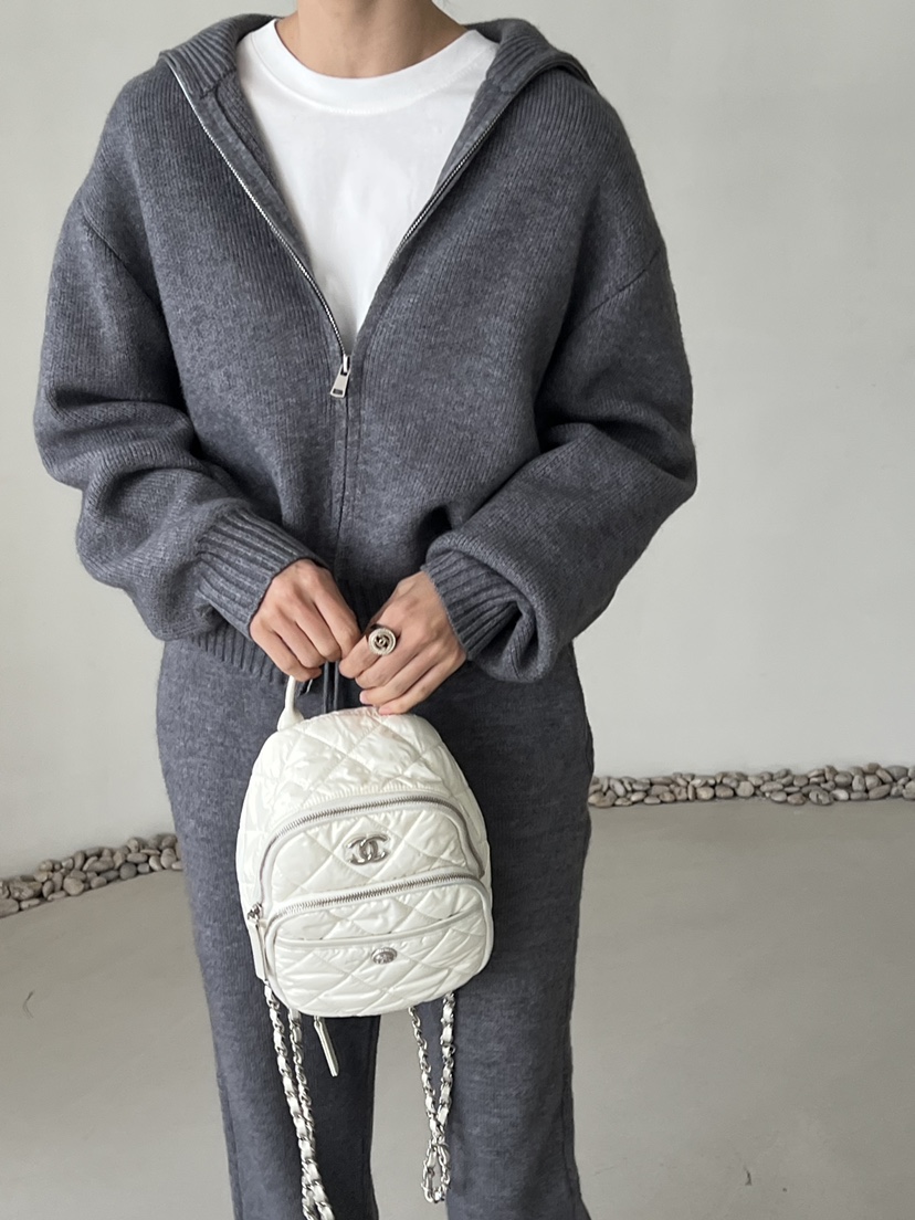 DEMAR東大門㊣實拍女裝新品推薦真品人氣25秋冬針織衫拉鏈保暖DEMAR針織衫