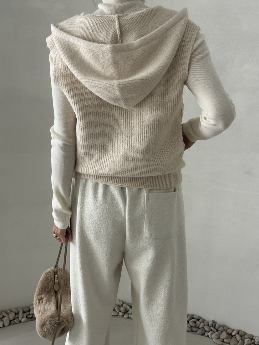 DEMAR韓國直郵㊣女裝新款人氣熱賣推薦真品25秋冬職業馬甲連帽DEMAR馬甲