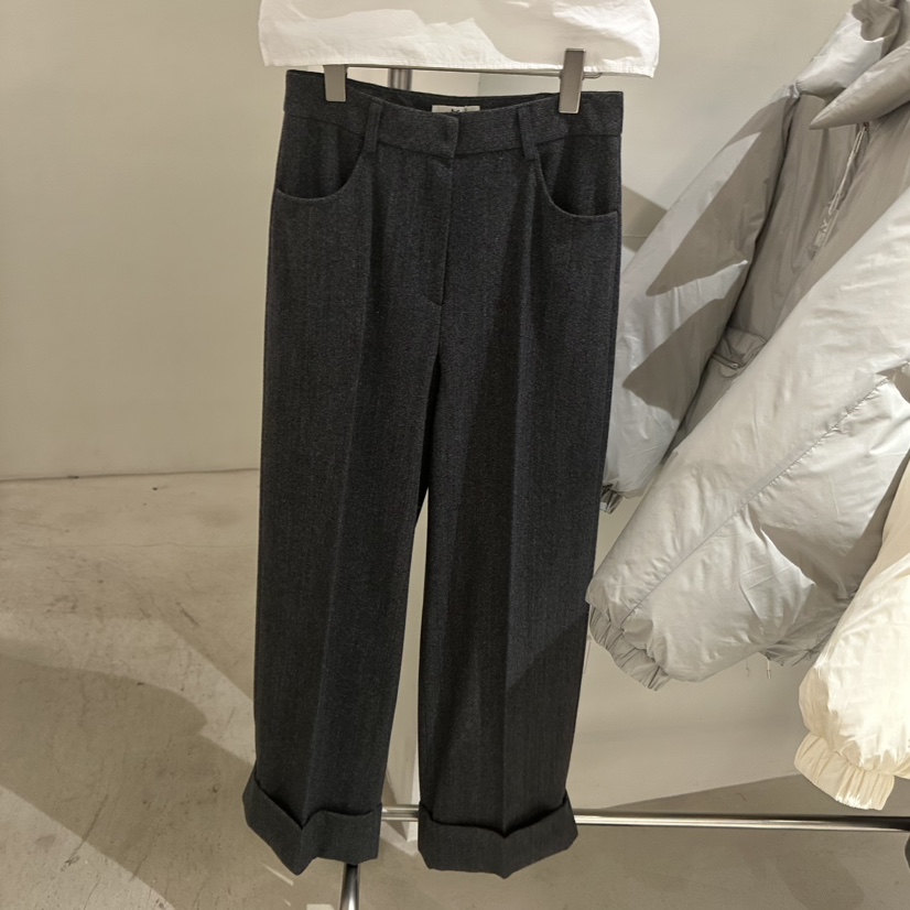 LOVE YOU SO MUCH/MORE THAN YESTERDAY韓國代購㊣女裝新款職業休閑褲LYSM/MORE THAN YESTERDAY休閑褲圖色2