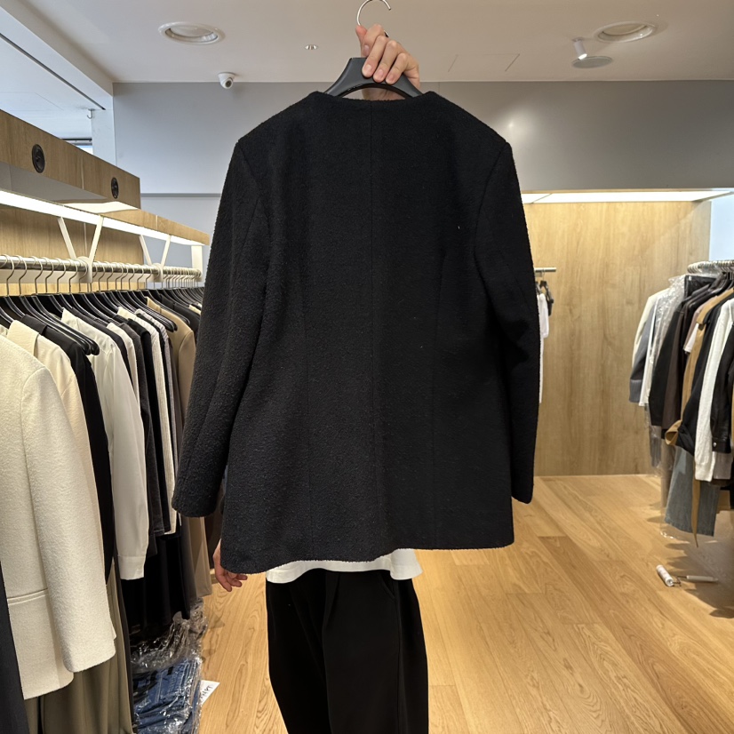 LEFANCY韓國直郵㊣女裝新品職業推薦25秋冬真品休閑熱賣夾克LEFANCY夾克