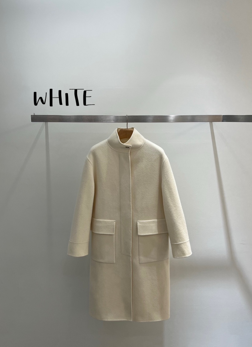 ONESTASTE東大門㊣直郵女裝新款推薦25秋冬中長款大衣羊毛高領TASTE/ONESTASTE中長款大衣
