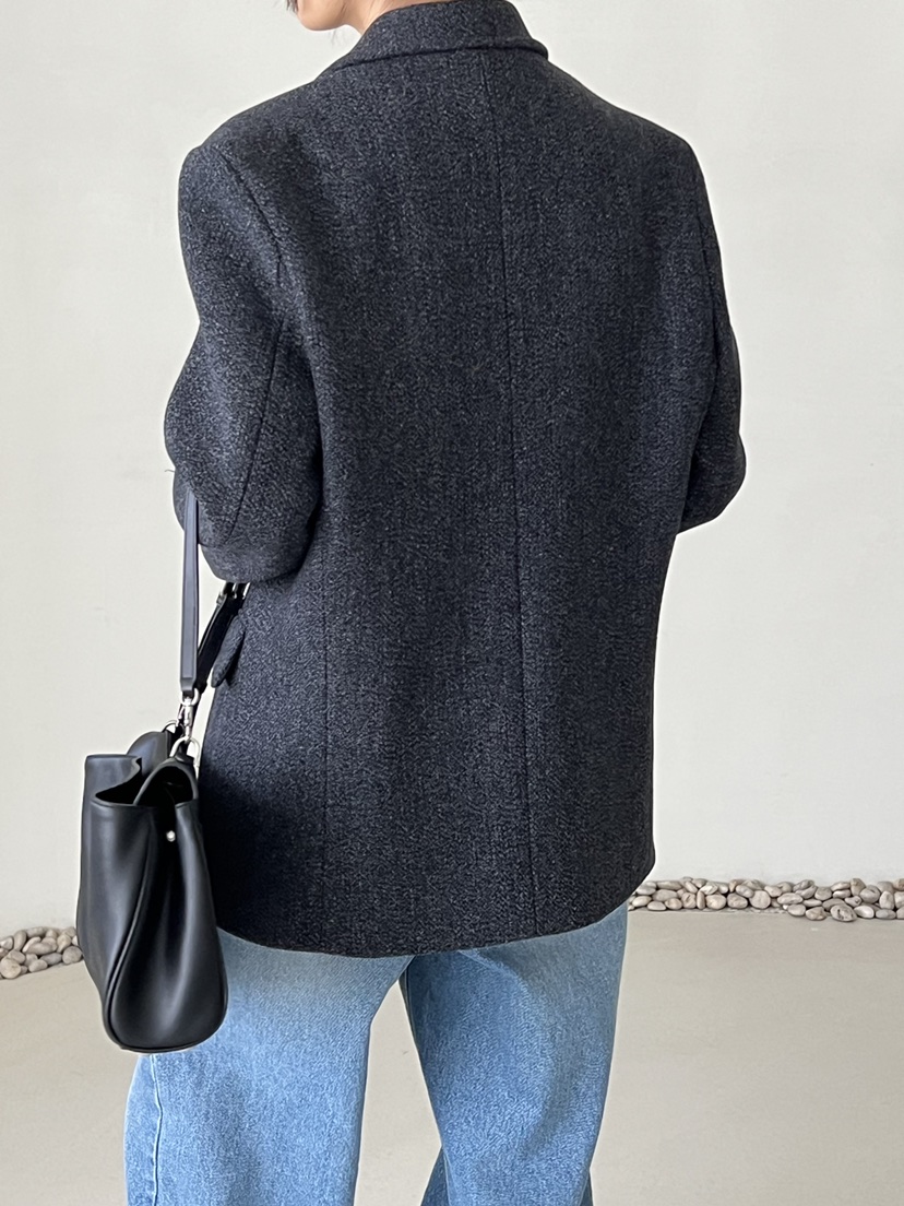 DEMAR東大門㊣實拍女裝新品25秋冬時尚熱賣人氣職業推薦夾克DEMAR夾克