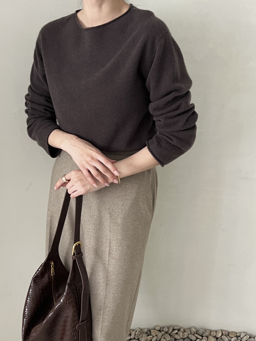 DEMAR東大門㊣代購女士新款休閑職業熱賣人氣真品推薦針織衫DEMAR針織衫圖色3