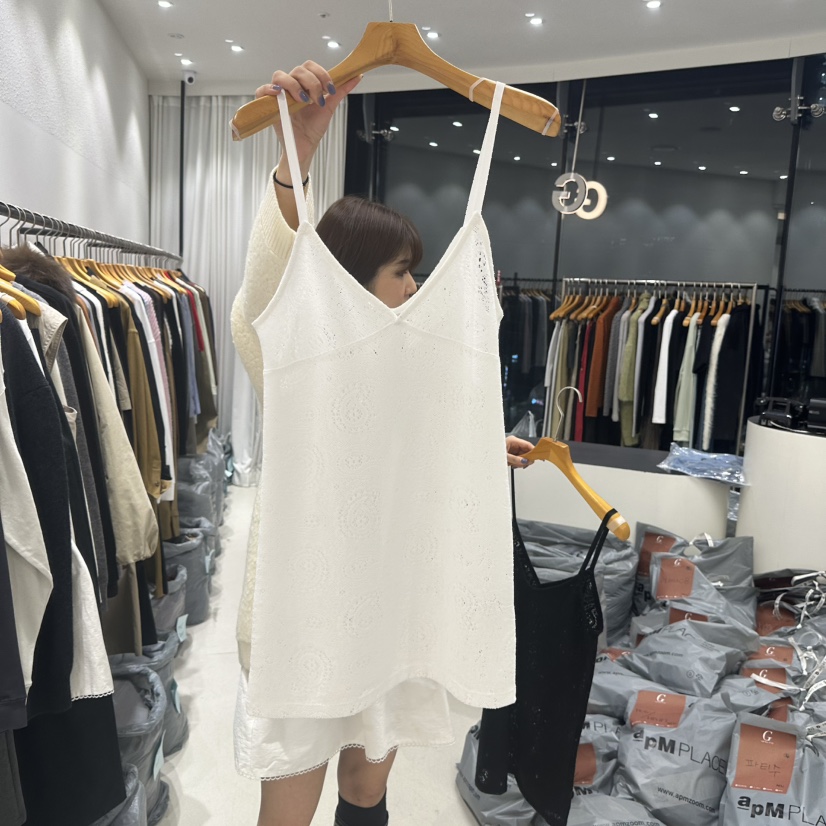 TREND SELLER/G東大門㊣直郵女士新品職業休閑人氣吊帶背心G/TREND SELLER吊帶/背心