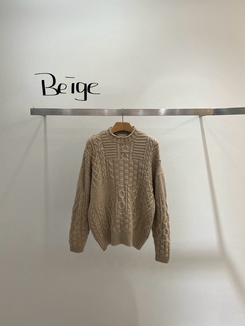 ONESTASTE東大門㊣直郵女裝新款職業休閑時尚推薦針織衫羊駝TASTE/ONESTASTE針織衫圖色2