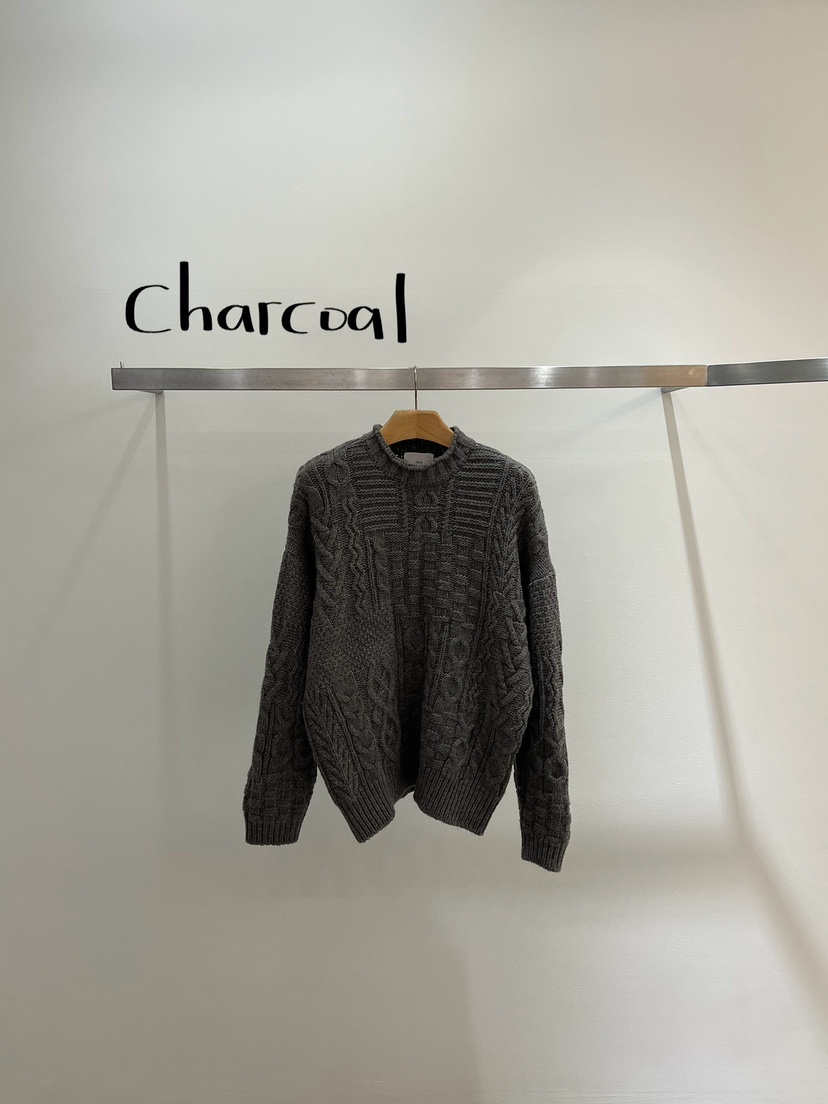 ONESTASTE東大門㊣直郵女裝新款職業休閑時尚推薦針織衫羊駝TASTE/ONESTASTE針織衫圖色3