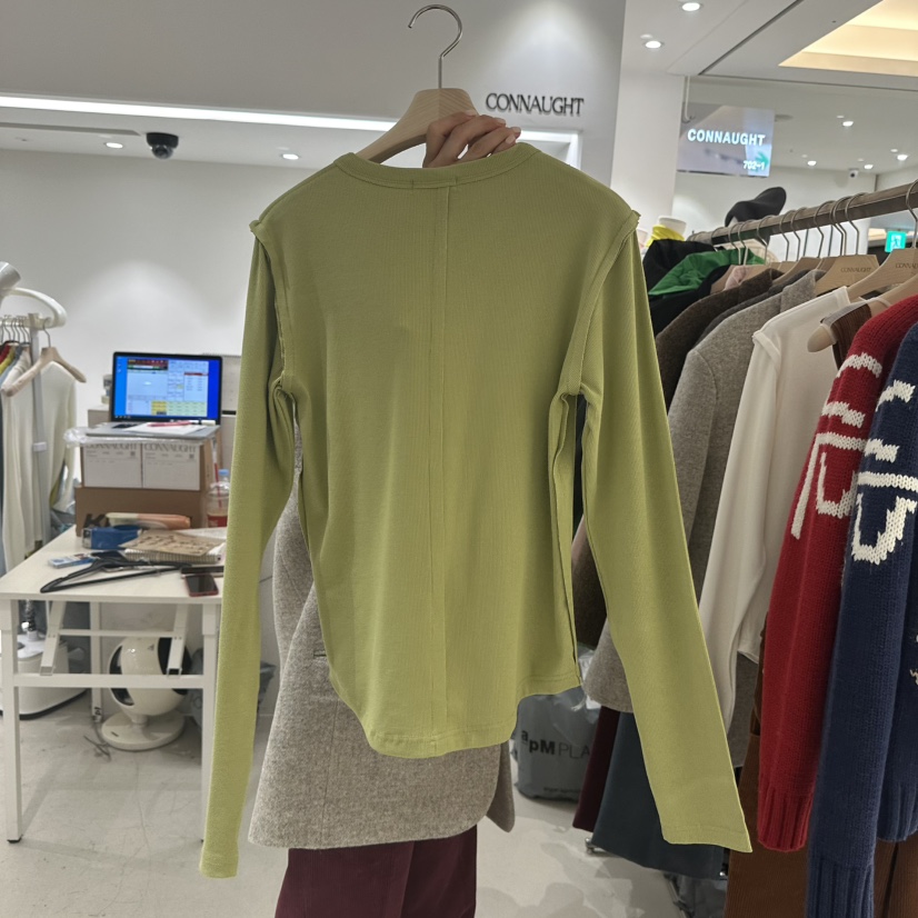 DAILYJUD東大門㊣代購女裝新品真品人氣熱賣推薦25秋冬長袖T恤CONNAUGHT長袖T恤
