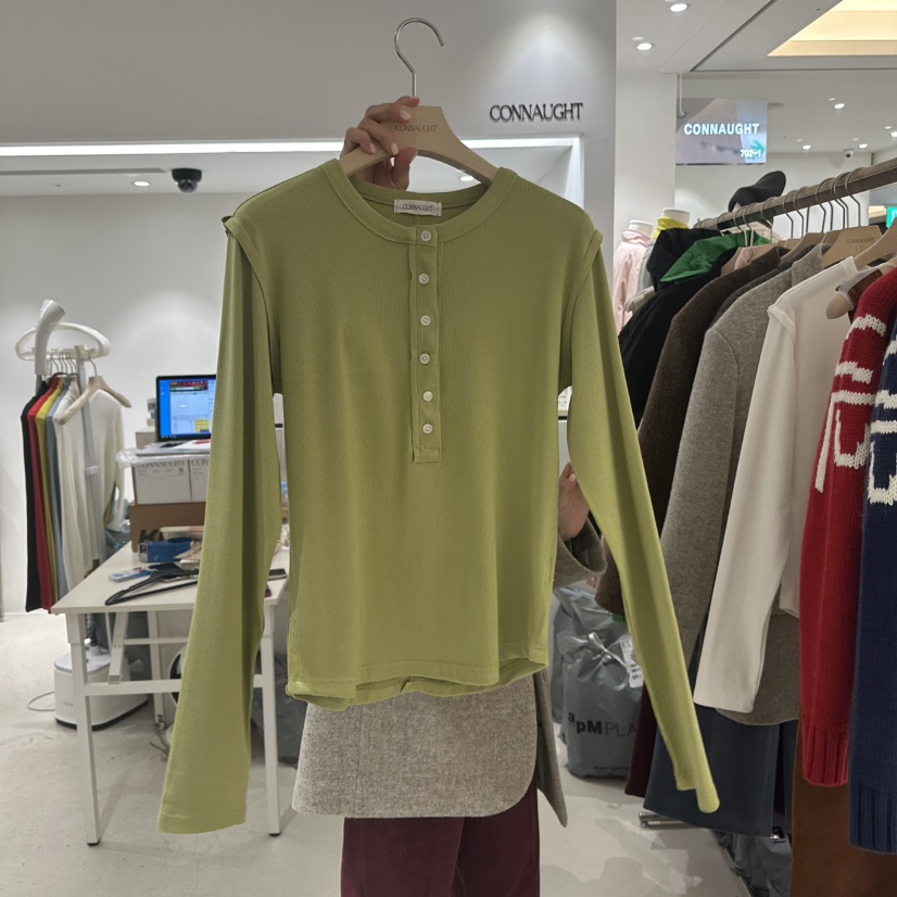 DAILYJUD東大門㊣代購女裝新品真品人氣熱賣推薦25秋冬長袖T恤CONNAUGHT長袖T恤圖色2