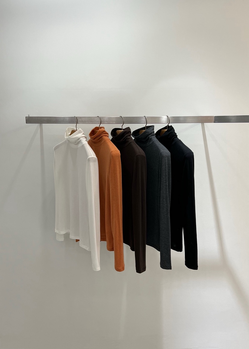 ONESTASTE東大門㊣實拍女士新品25秋冬推薦職業長袖T恤保暖TASTE/ONESTASTE長袖T恤