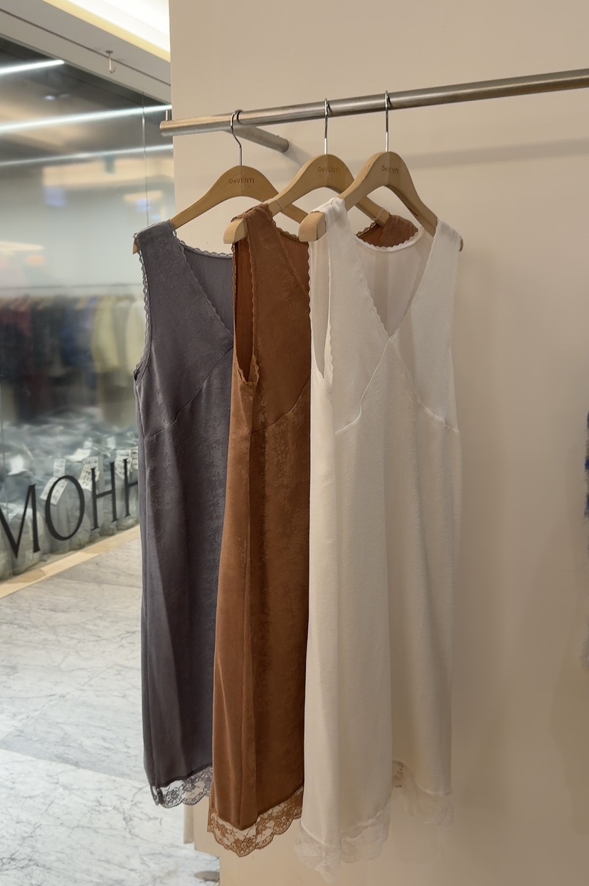 DE VENTI韓國直郵㊣女士新款25秋冬熱賣職業休閑推薦連衣裙DE VENTI連衣裙