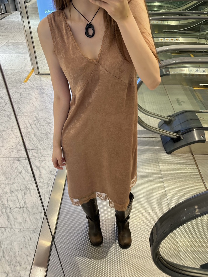 DE VENTI韓國直郵㊣女士新款25秋冬熱賣職業休閑推薦連衣裙DE VENTI連衣裙