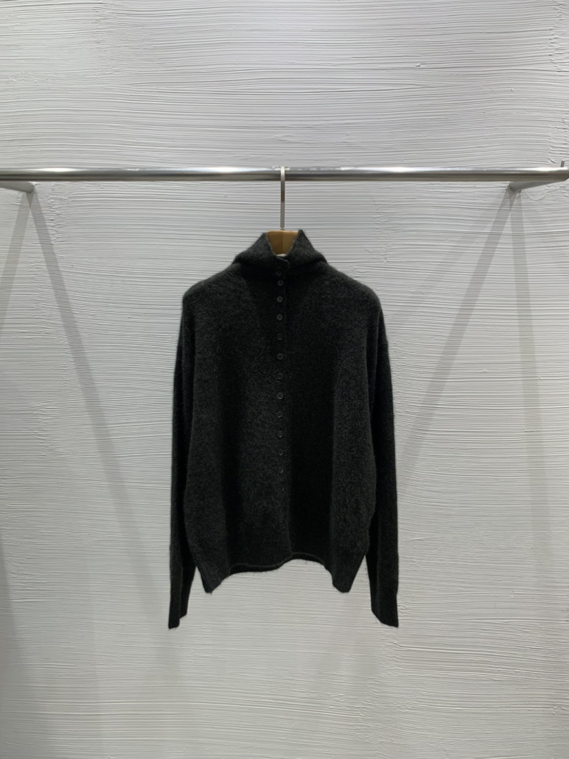 LUCY SALON韓國代購㊣女裝新款熱賣職業休閑針織衫開衫紐扣LUCY SALON針織衫圖色3墨綠