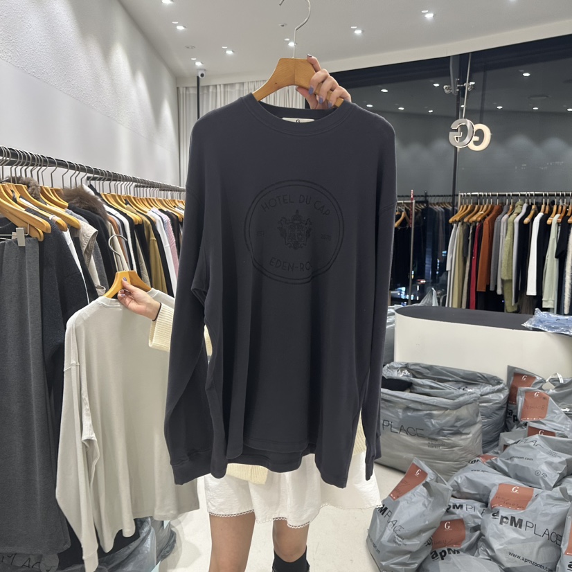 TREND SELLER/G東大門㊣代購女士新品25秋冬休閑熱賣長袖T恤G/TREND SELLER長袖T恤圖色2