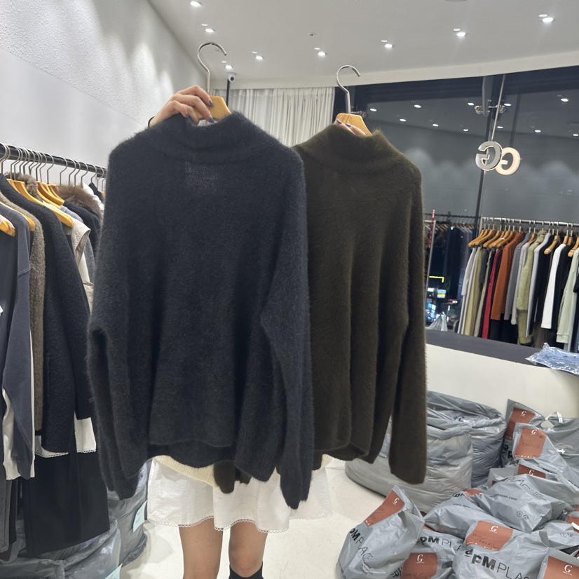 TREND SELLER/G韓國代購㊣女裝新品熱賣25秋冬毛衣含圍巾G/TREND SELLER毛衣