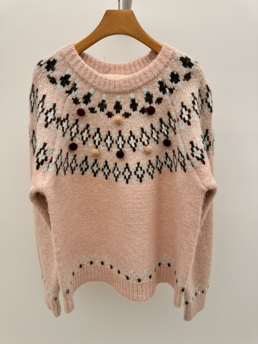 THORE東大門㊣實拍女裝新款25秋冬時尚職業真品人氣推薦毛衣THORE毛衣圖色2