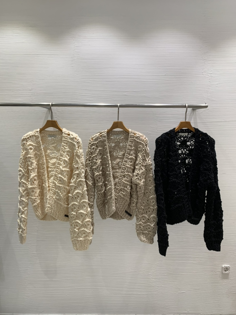 LUCY SALON東大門㊣實拍女士新品真品職業針織衫手工開衫絨LUCY SALON針織衫