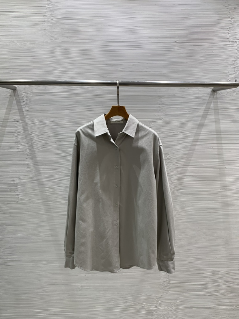 LUCY SALON韓國代購㊣女裝新款人氣休閑25秋冬推薦襯衫蕾絲衫LUCY SALON襯衫/蕾絲衫圖色2