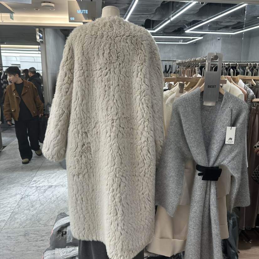 LEWIN韓國直郵㊣女裝新品真品25秋冬人氣熱賣推薦中長款大衣LEWIN中長款大衣