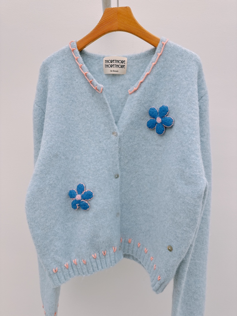 THORE韓國代購㊣女裝新款推薦熱賣人氣休閑職業時尚25秋冬毛衣THORE毛衣