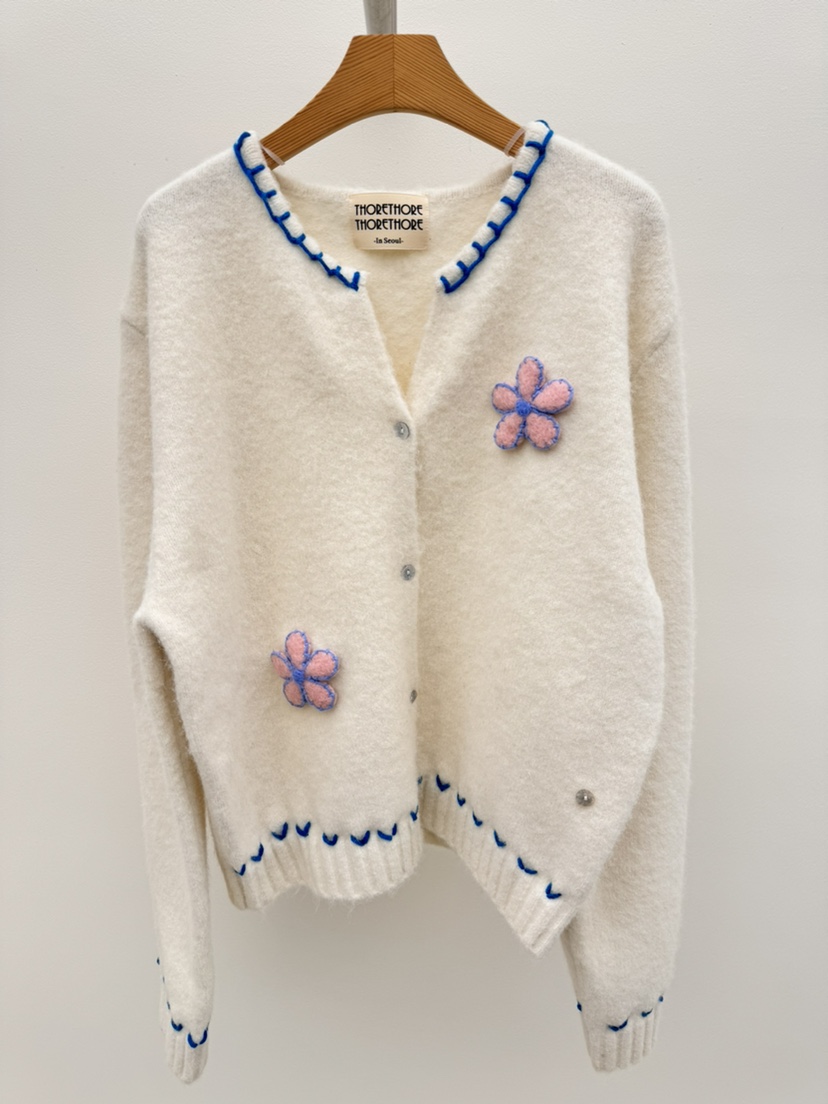 THORE韓國代購㊣女裝新款推薦熱賣人氣休閑職業時尚25秋冬毛衣THORE毛衣圖色2