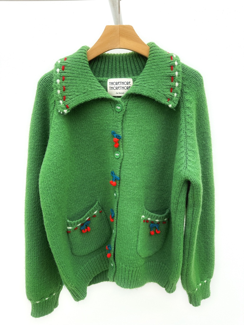 THORE東大門㊣直郵女士新品25秋冬熱賣人氣休閑真品職業毛衣THORE毛衣圖色2