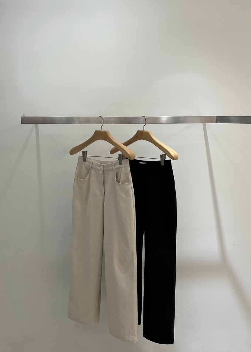 ONESTASTE韓國直郵㊣女士新款25秋冬時尚真品休閑褲加絨復古TASTE/ONESTASTE休閑褲