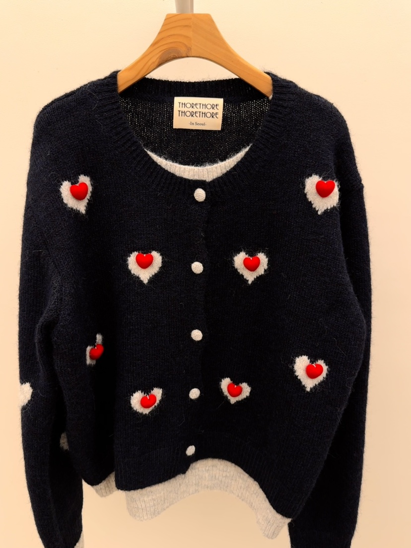 THORE東大門㊣實拍女裝新款熱賣真品時尚人氣休閑職業毛衣開衫THORE毛衣圖色2