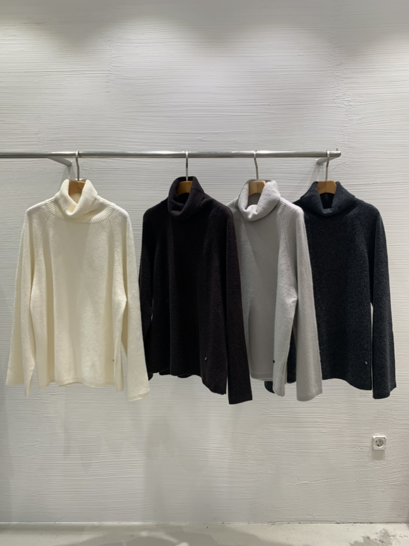 LUCY SALON東大門㊣代購女裝新款時尚休閑25秋冬針織衫高領寬松LUCY SALON針織衫