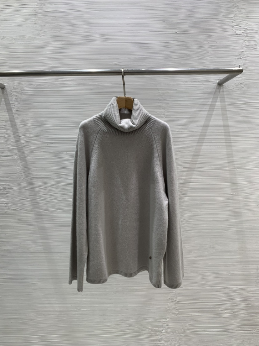 LUCY SALON東大門㊣代購女裝新款時尚休閑25秋冬針織衫高領寬松LUCY SALON針織衫圖色3