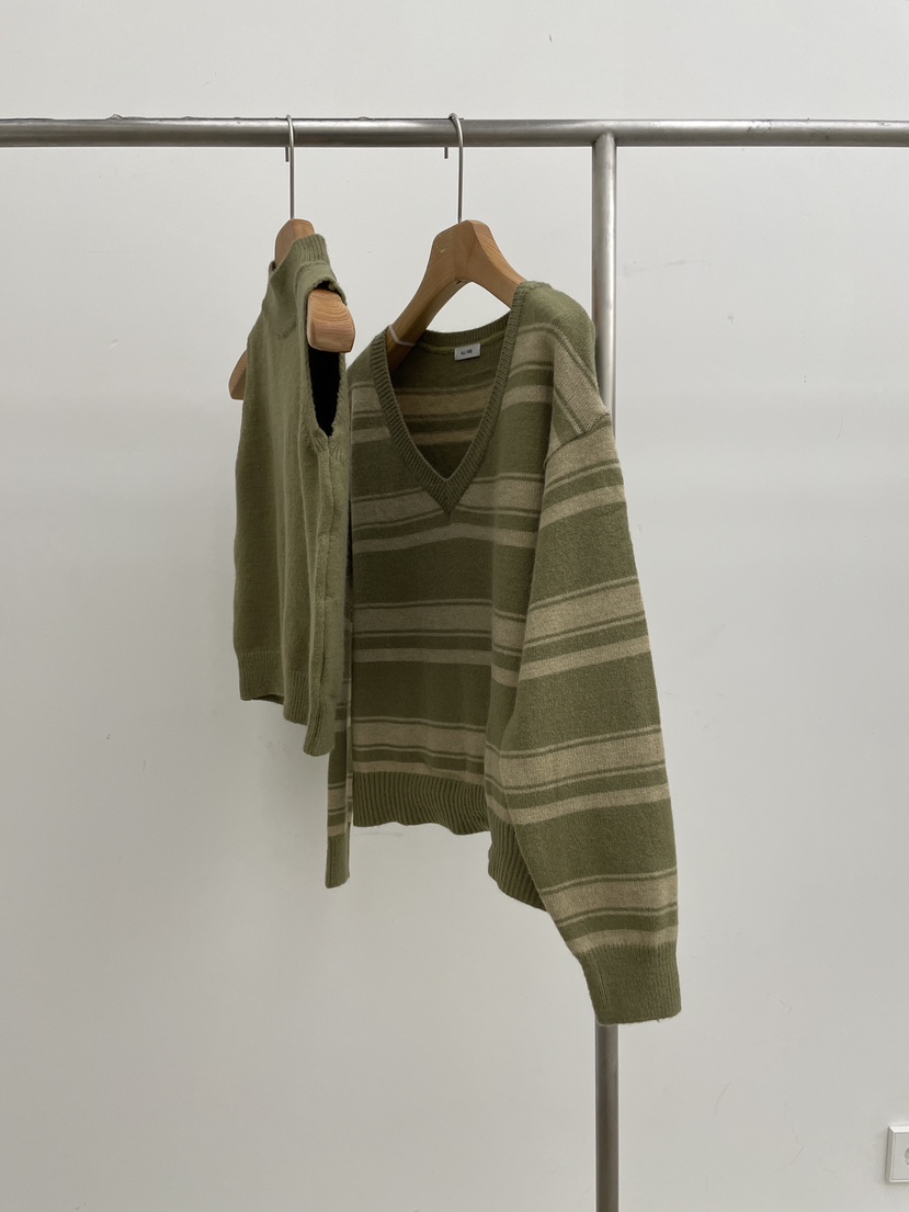 ALLVIBE韓國直郵㊣女裝新品人氣熱賣職業推薦休閑25秋冬套裝ALLVIBE套裝圖色2