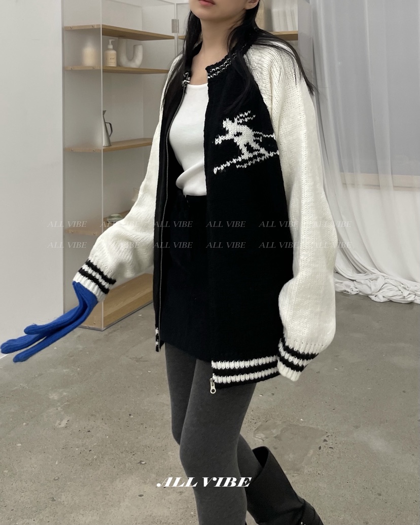 ALLVIBE韓國代購㊣女士新品休閑真品25秋冬人氣熱賣推薦毛衣ALLVIBE毛衣