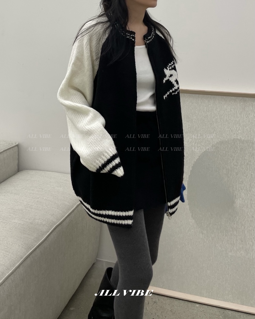 ALLVIBE韓國代購㊣女士新品休閑真品25秋冬人氣熱賣推薦毛衣ALLVIBE毛衣