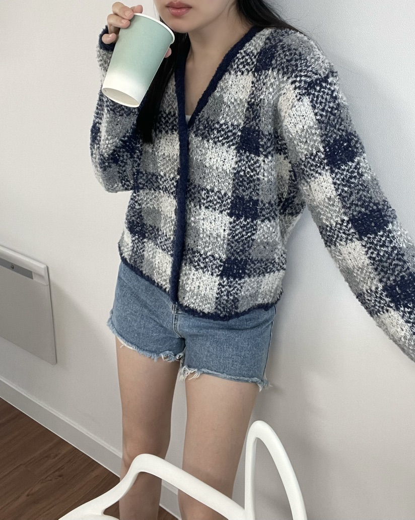 ALLVIBE韓國直郵㊣女士新品時尚25秋冬推薦真品人氣休閑針織衫ALLVIBE針織衫