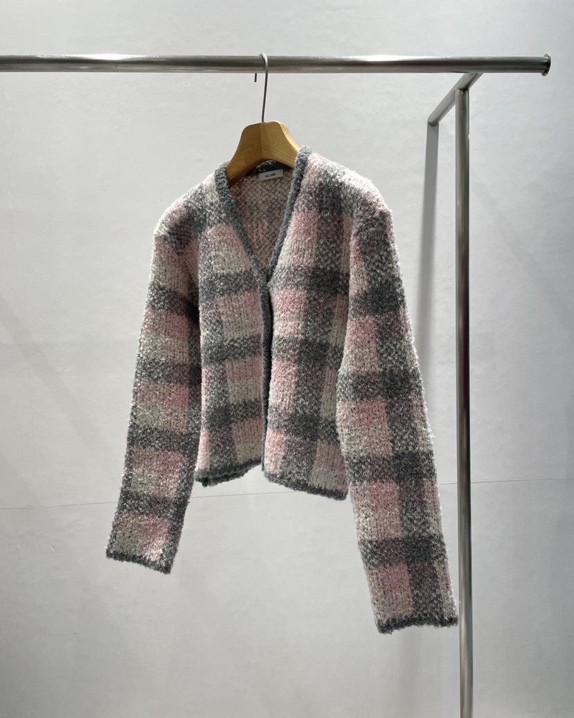 ALLVIBE韓國直郵㊣女士新品時尚25秋冬推薦真品人氣休閑針織衫ALLVIBE針織衫圖色2