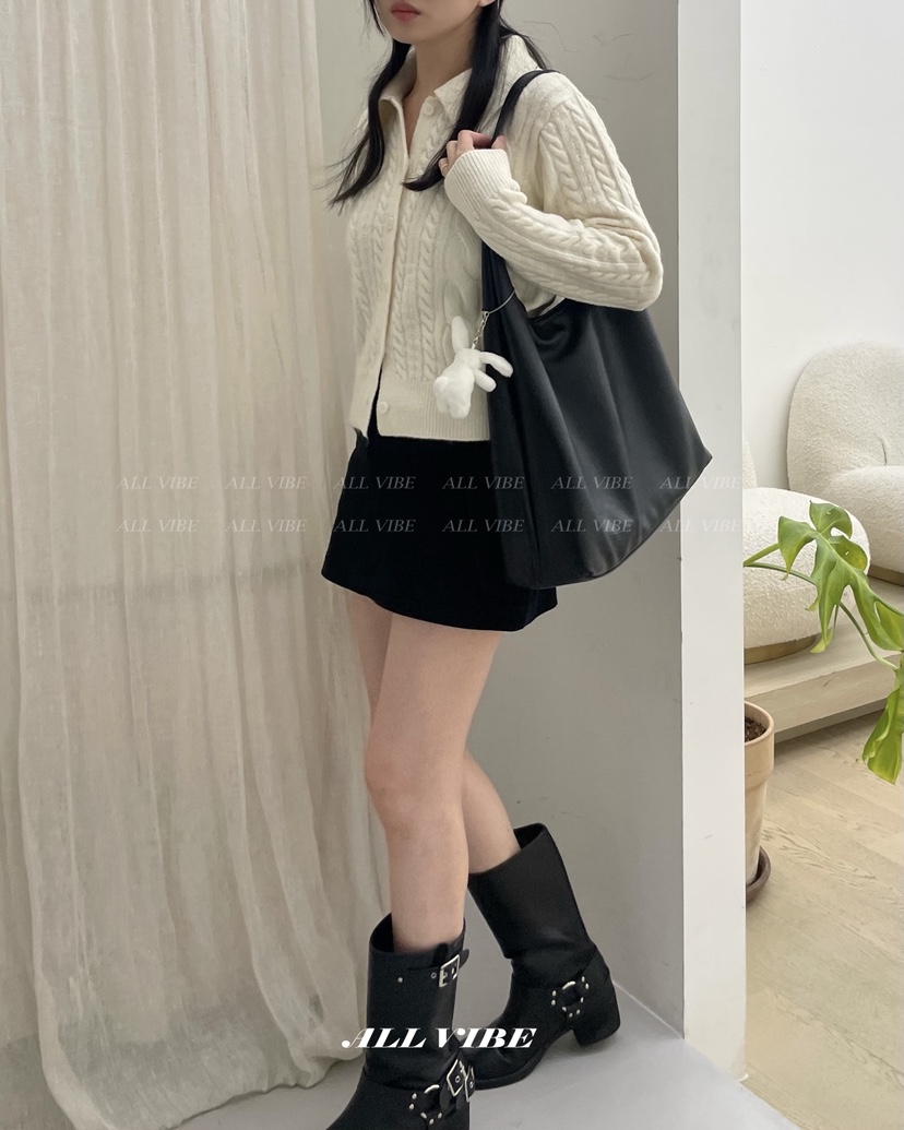 ALLVIBE韓國直郵㊣女士新品時尚熱賣職業25秋冬人氣推薦針織衫ALLVIBE針織衫