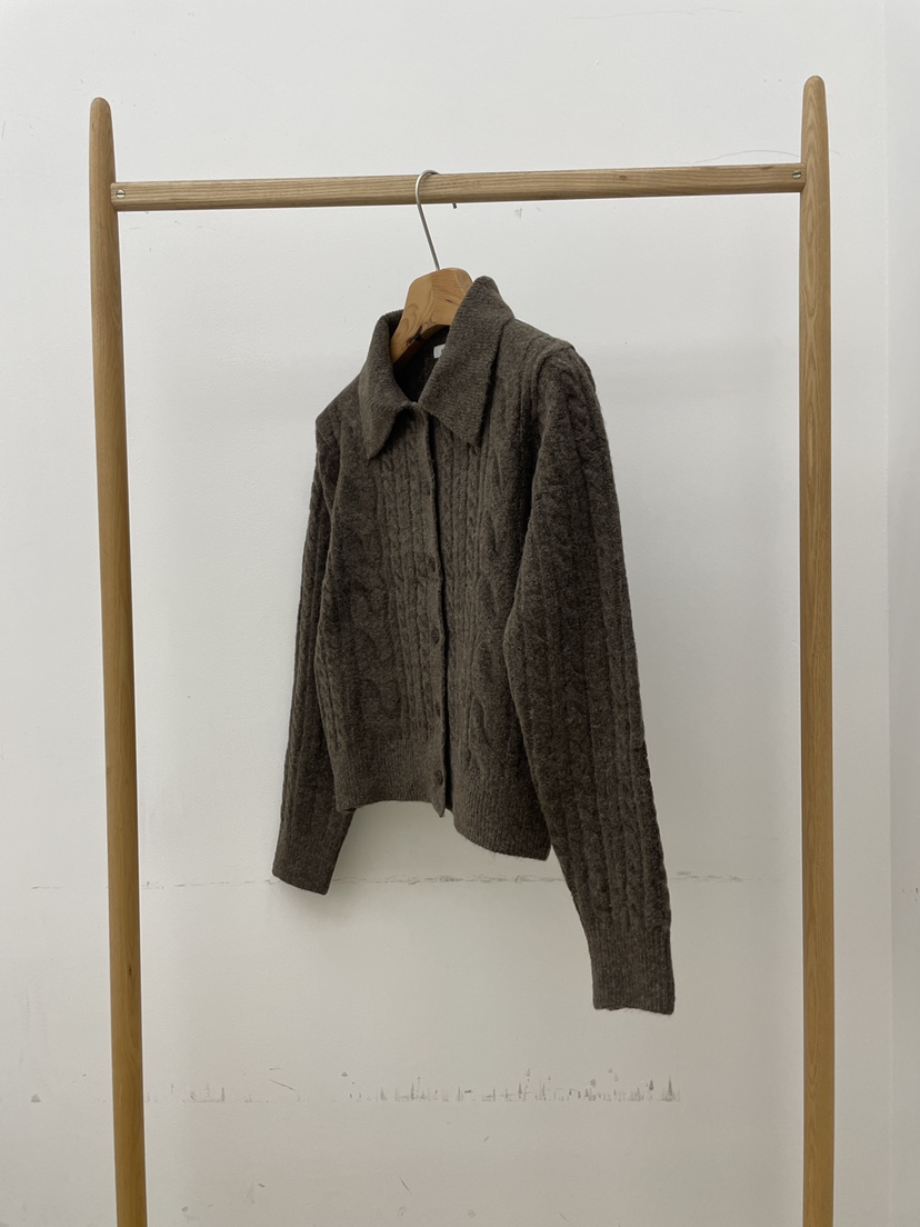 ALLVIBE韓國直郵㊣女士新品時尚熱賣職業25秋冬人氣推薦針織衫ALLVIBE針織衫圖色2